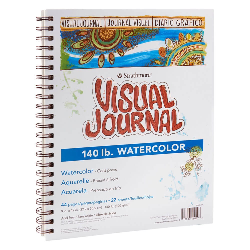 Strathmore Watercolor Visual Spiral Journal, 5.5" x 8"