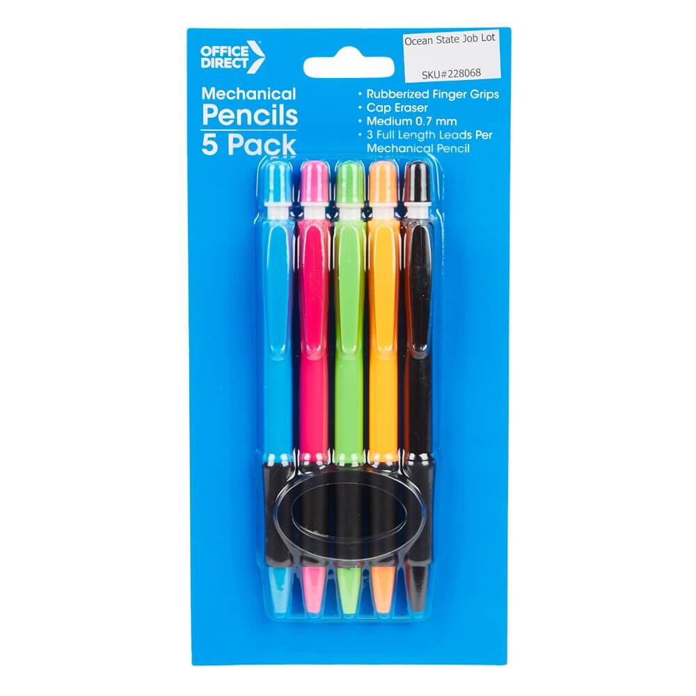 Office Direct Mechanical Pencils, 5-Count