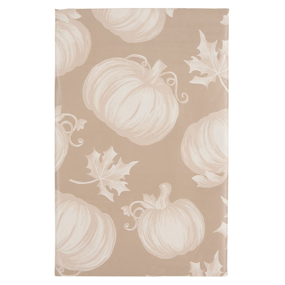 Bountiful Harvest Vinyl Tablecloth with Flannel Backing