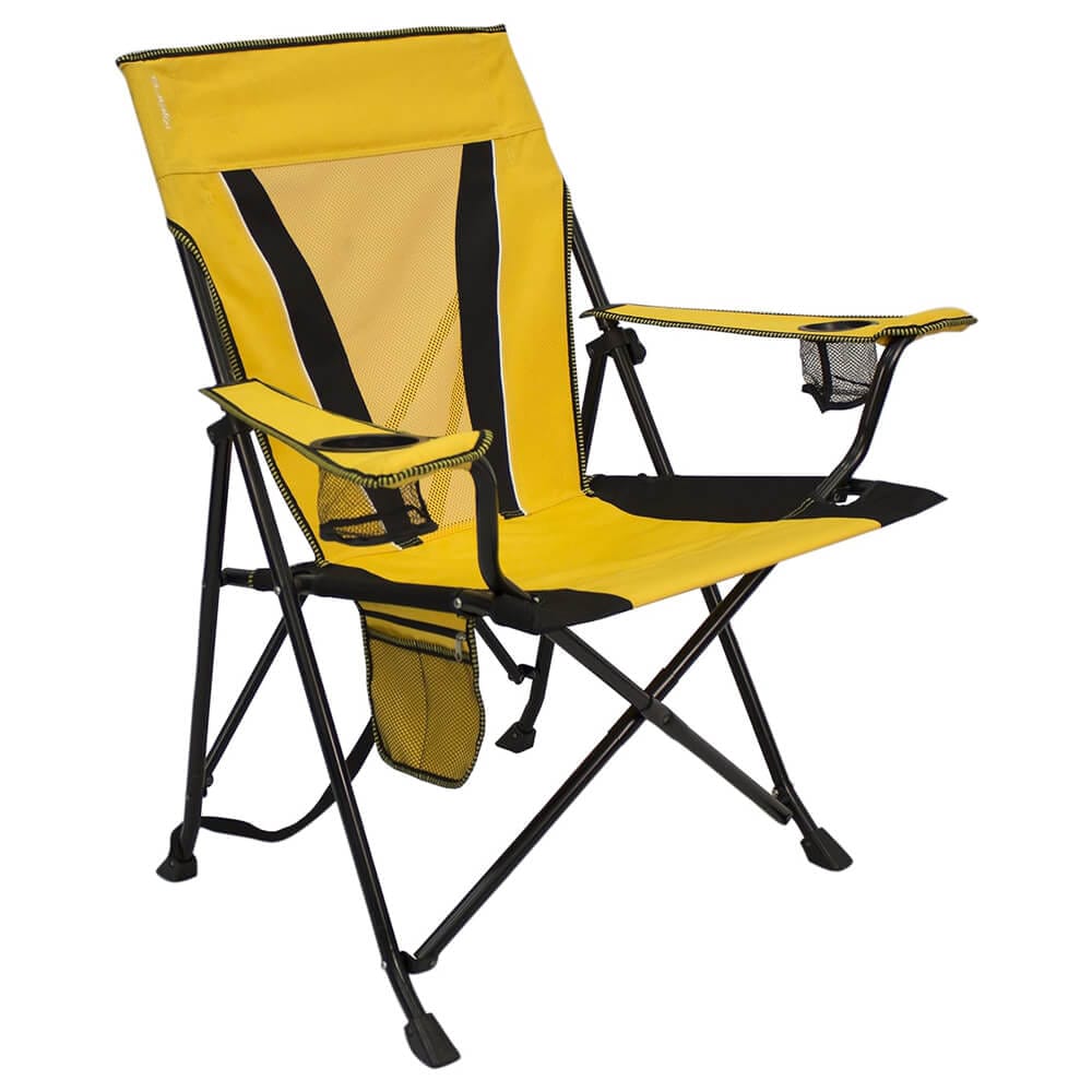 Kijaro XXL Dual Lock Portable Camping Chair, Izamal Yellow