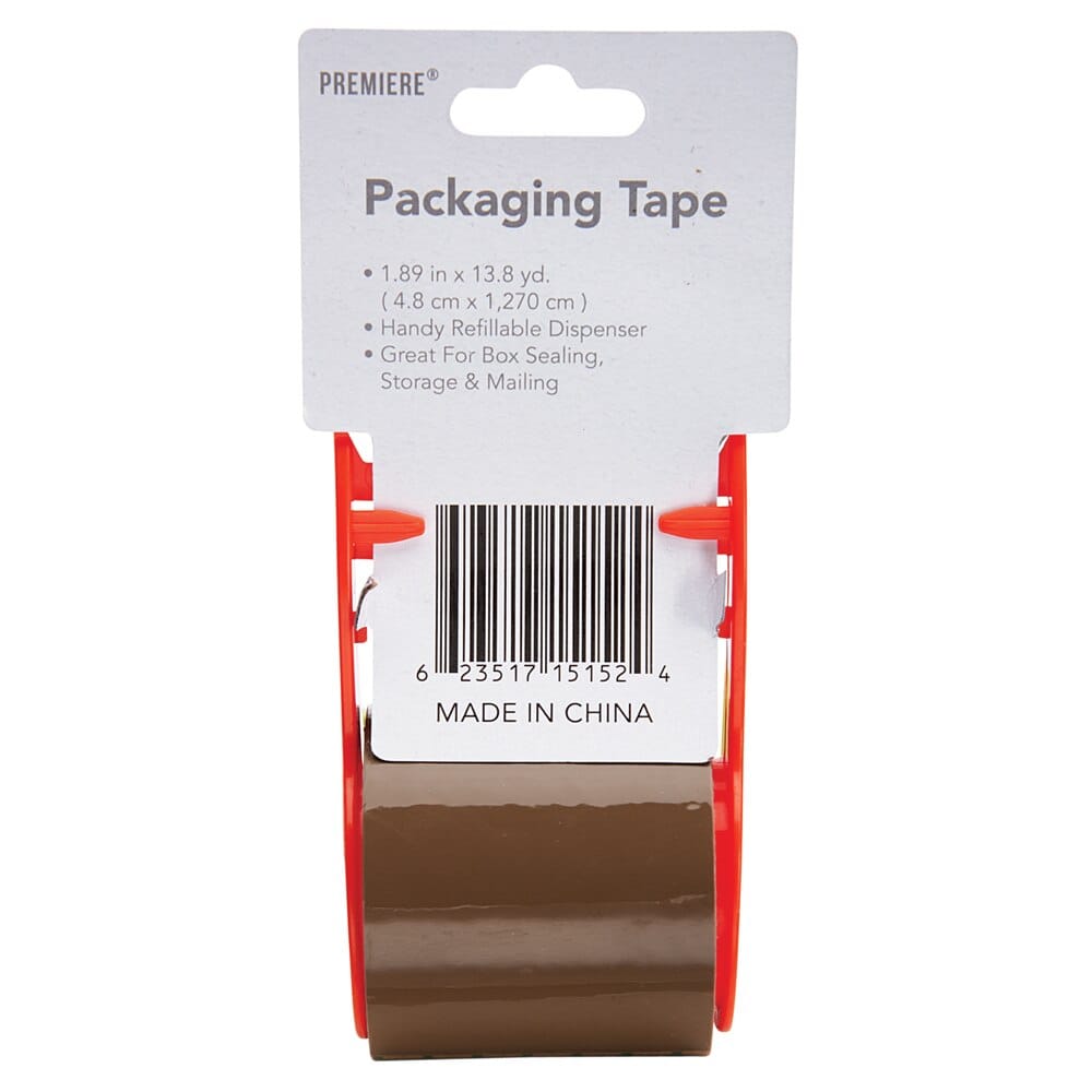 Premiere Packaging Tape, 13.8 yds