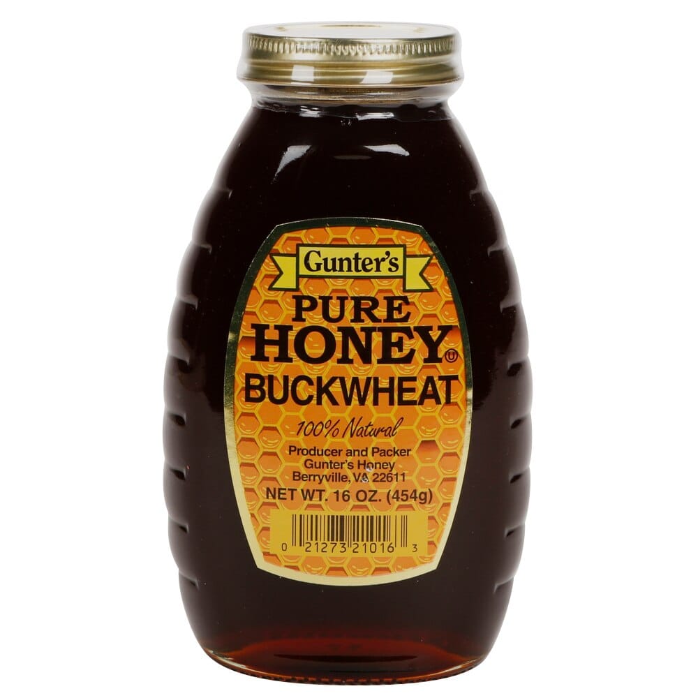 Gunter's Pure Buckwheat Honey, 16 oz