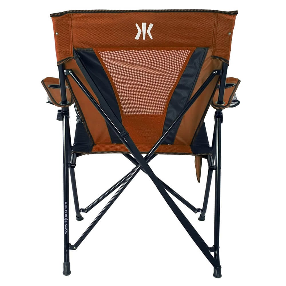 Kijaro XXL Dual Lock Portable Camping Chair, Victoria Desert Orange