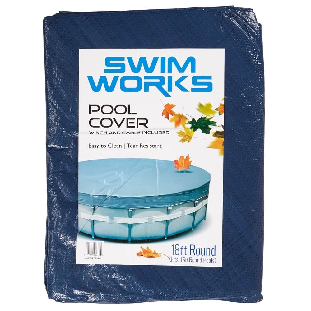 SwimWorks Round Winter Pool Cover, 15'