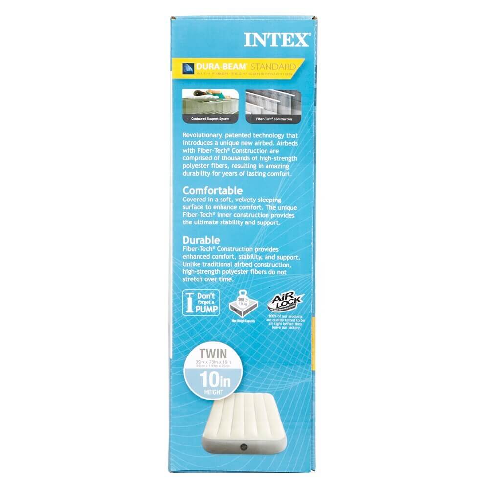 Intex Twin Dura-Beam Single-High Air Mattress