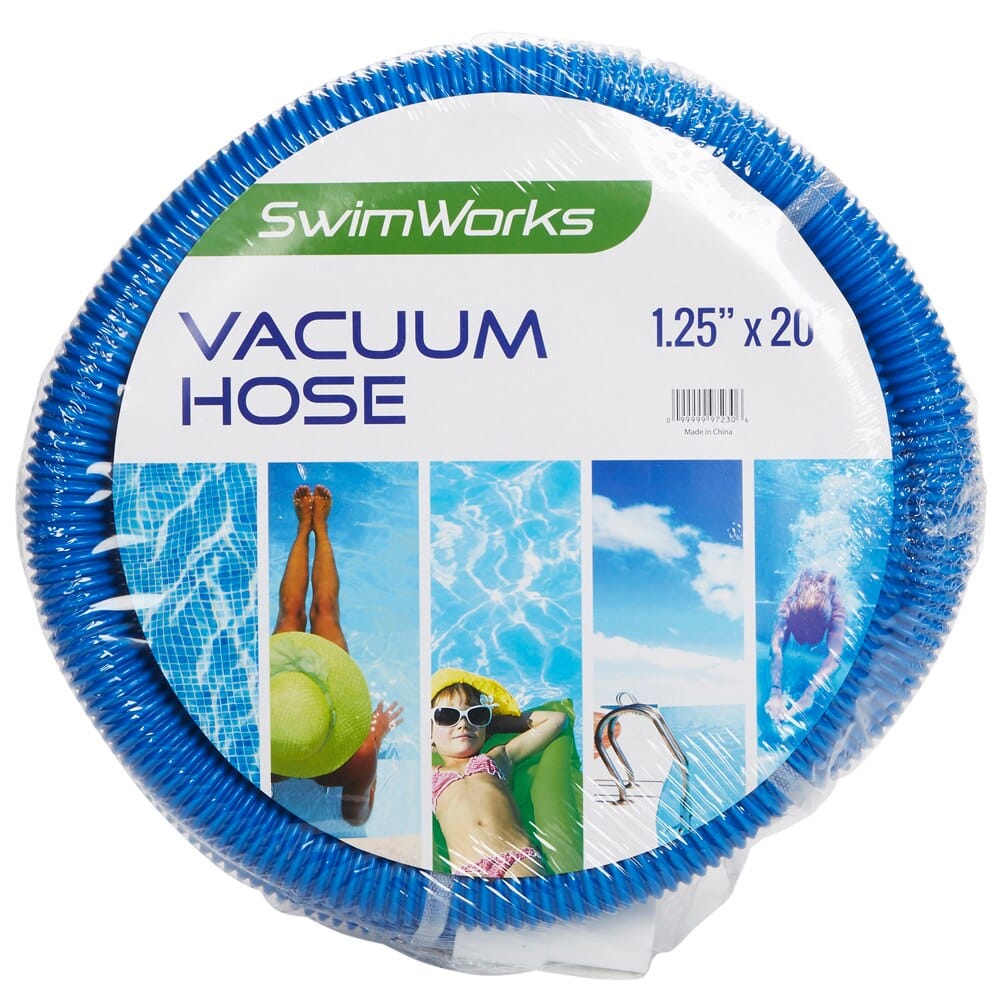 SwimWorks Pool Vacuum Hose, 1.25" x 20'
