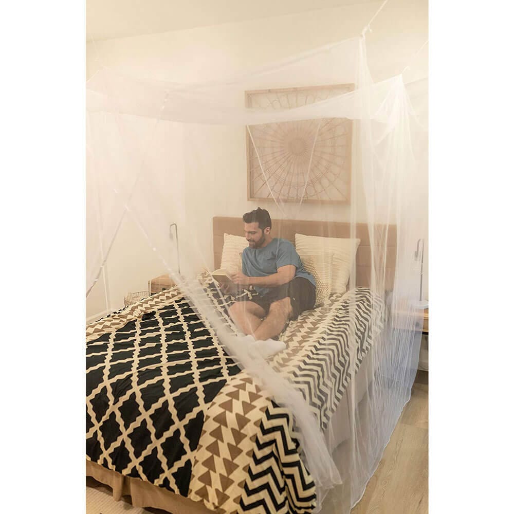 EVEN NATURALS Extra-Large Luxury Mosquito Net for Double/King Size Beds & Tents