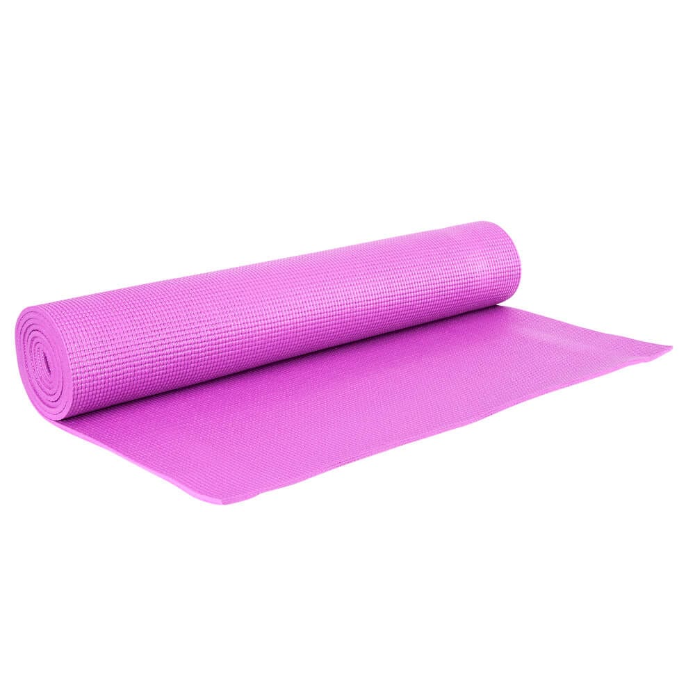 Spoga 1/4-Inch Anti-Slip Yoga Mat with Carrying Strap, Light Purple