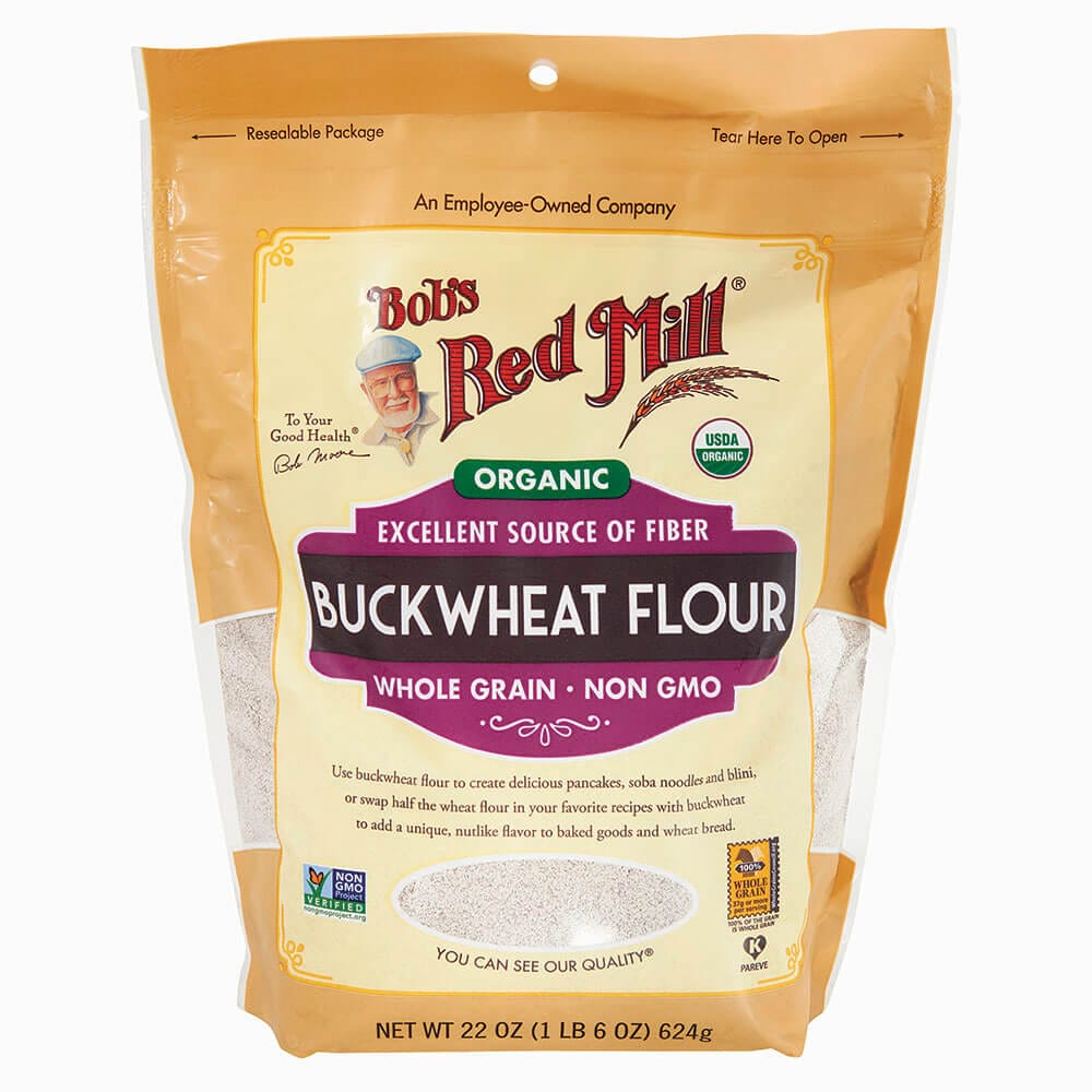 Bob's Red Mill Organic Whole Grain Buckwheat Flour, 22 oz