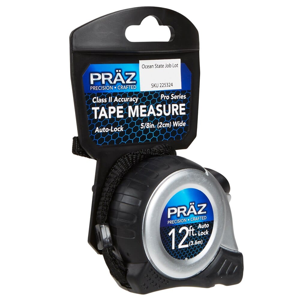 PRAZ Tape Measure, 12'