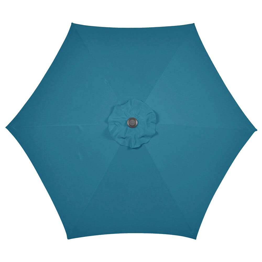 7.5' Wind Resistant Steel Patio Umbrella with Push Lift