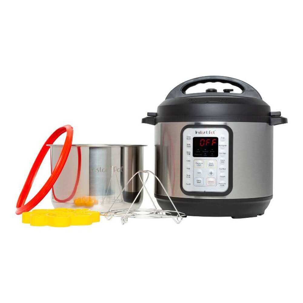 Instant Pot 9-in-1 Pressure Cooker, 6 qt (Factory Refurbished)