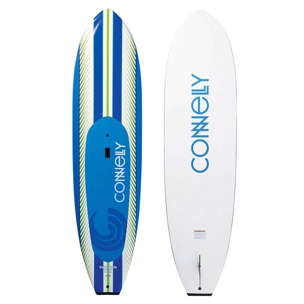 Connelly Navigator Soft-Top 10'6" Stand Up Paddle Board, Blue/Lime/White