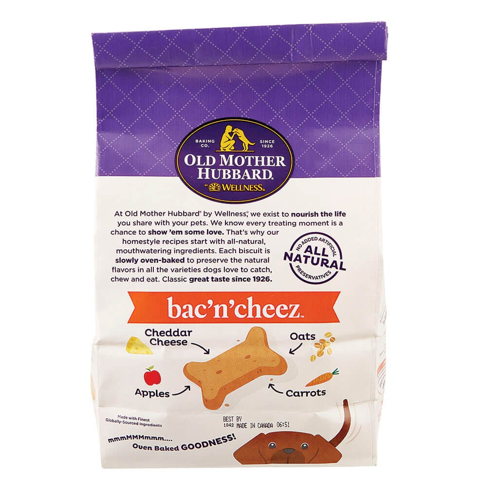 Old Mother Hubbard All-Natural bac'n'cheez Small Dog Biscuits, 20 oz