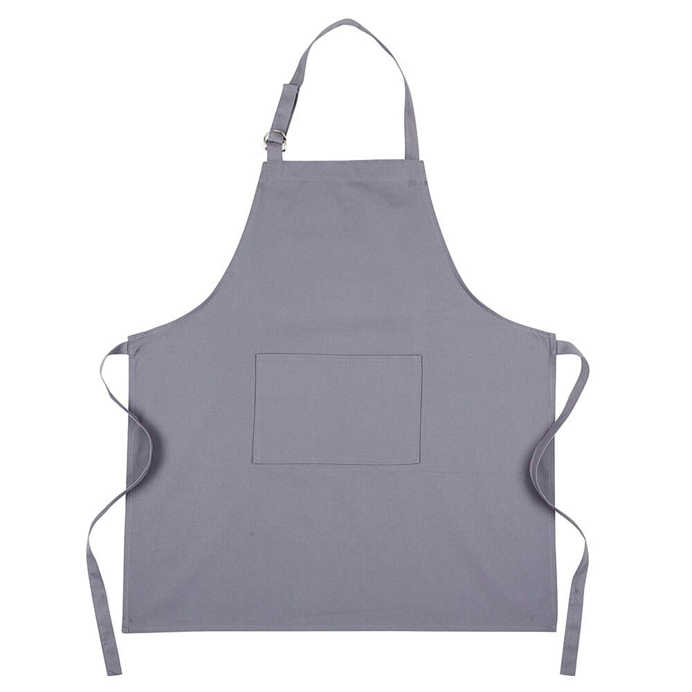 Baker's Choice Adjustable Cotton Apron with Large Center Pocket