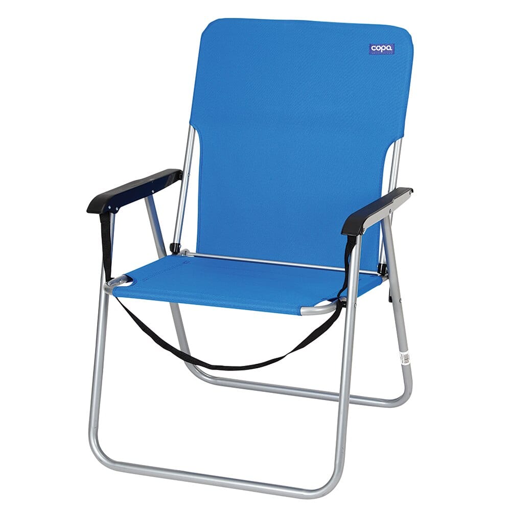 1-Position Copa High Back Extra-Wide Steel Beach Chair