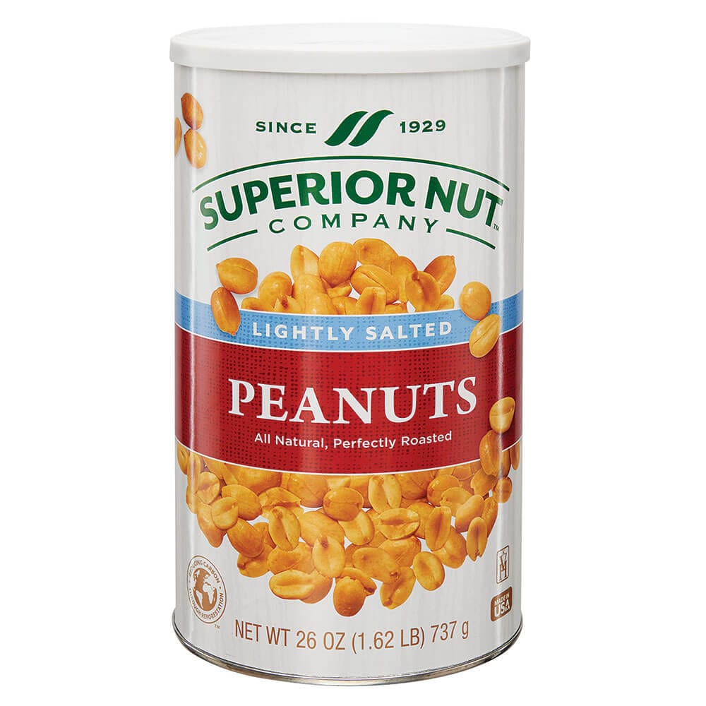 Superior Nut Company Lightly Salted Peanuts, 26 oz