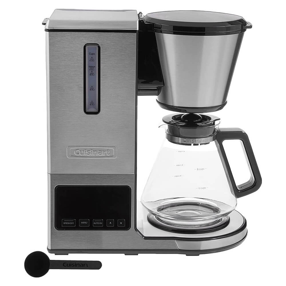 Cuisinart PurePrecision 8-Cup Pour-Over Coffee Brewer with Glass Carafe (Factory Refurbished)