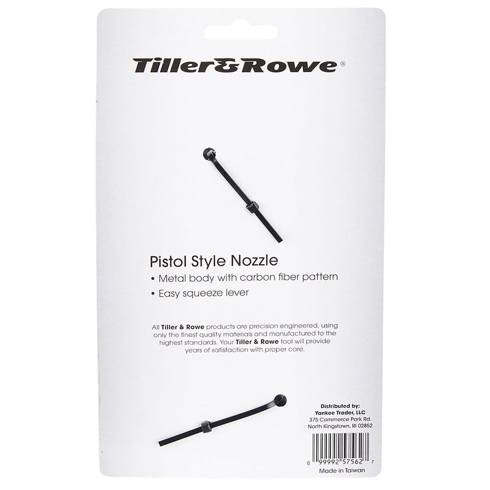 Tiller & Rowe Pistol Style Nozzle