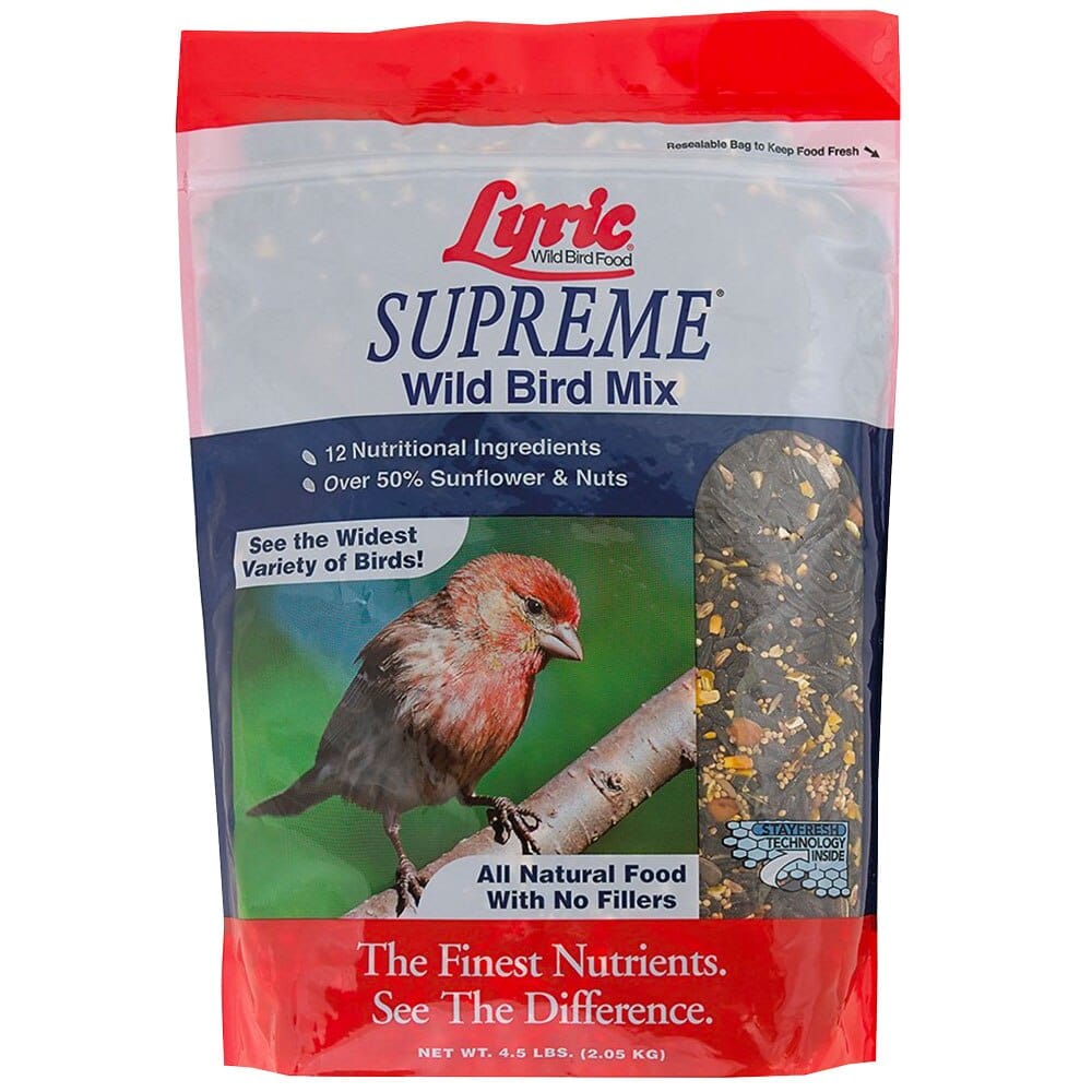 Lyric Supreme Wild Bird Food Mix, 4.5 lbs