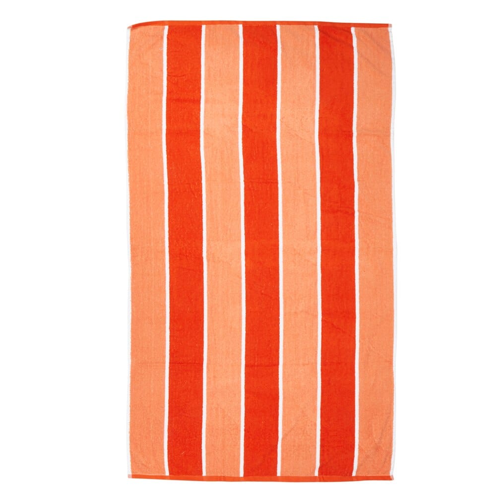 34" x 64" Stripe Cotton Beach Towel