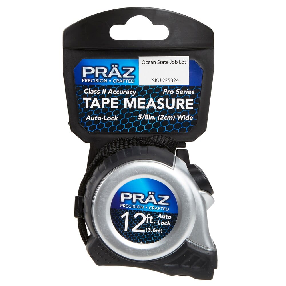 PRAZ Tape Measure, 12'