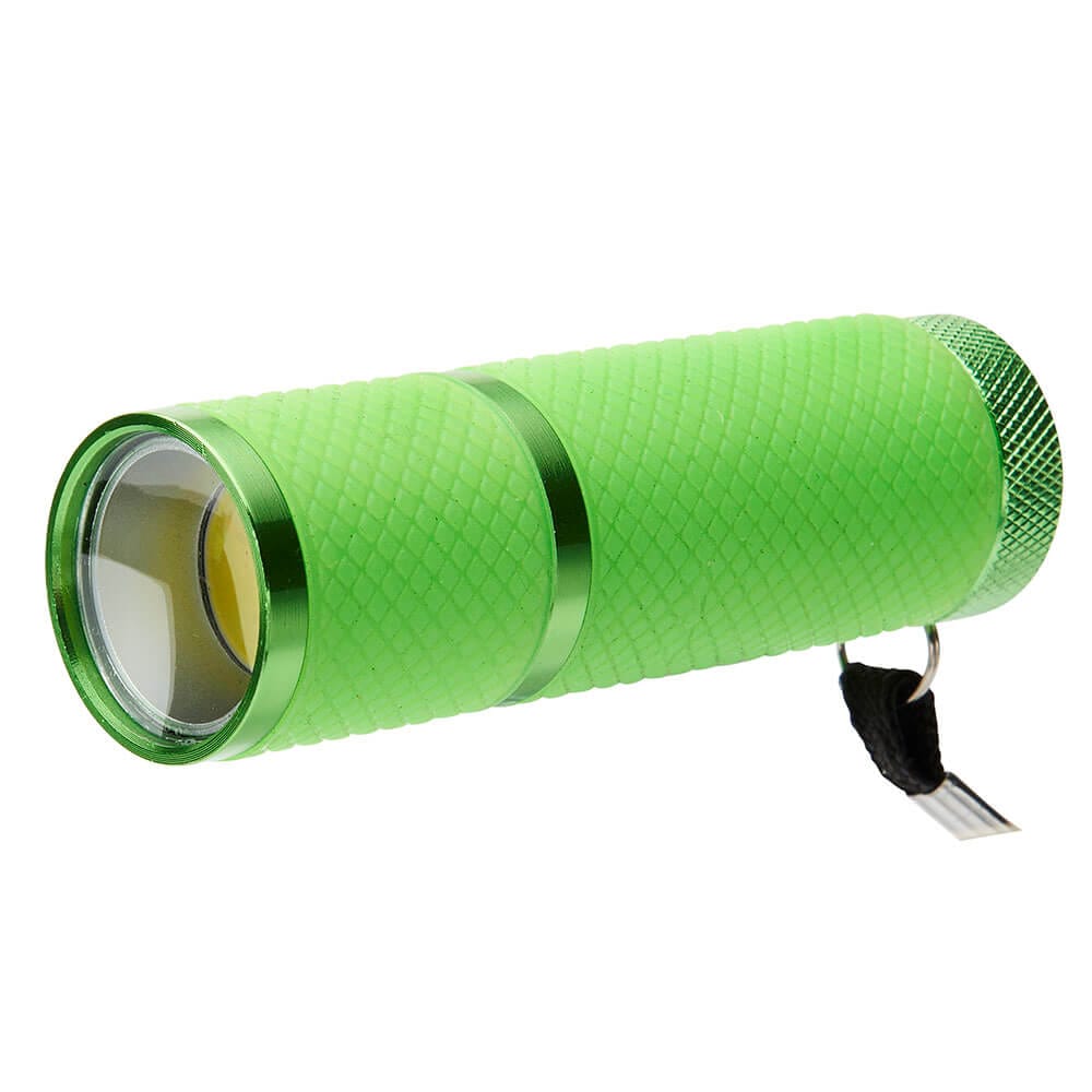 Illumina Glow-in-the-Dark COB LED Flashlight, 3.4"