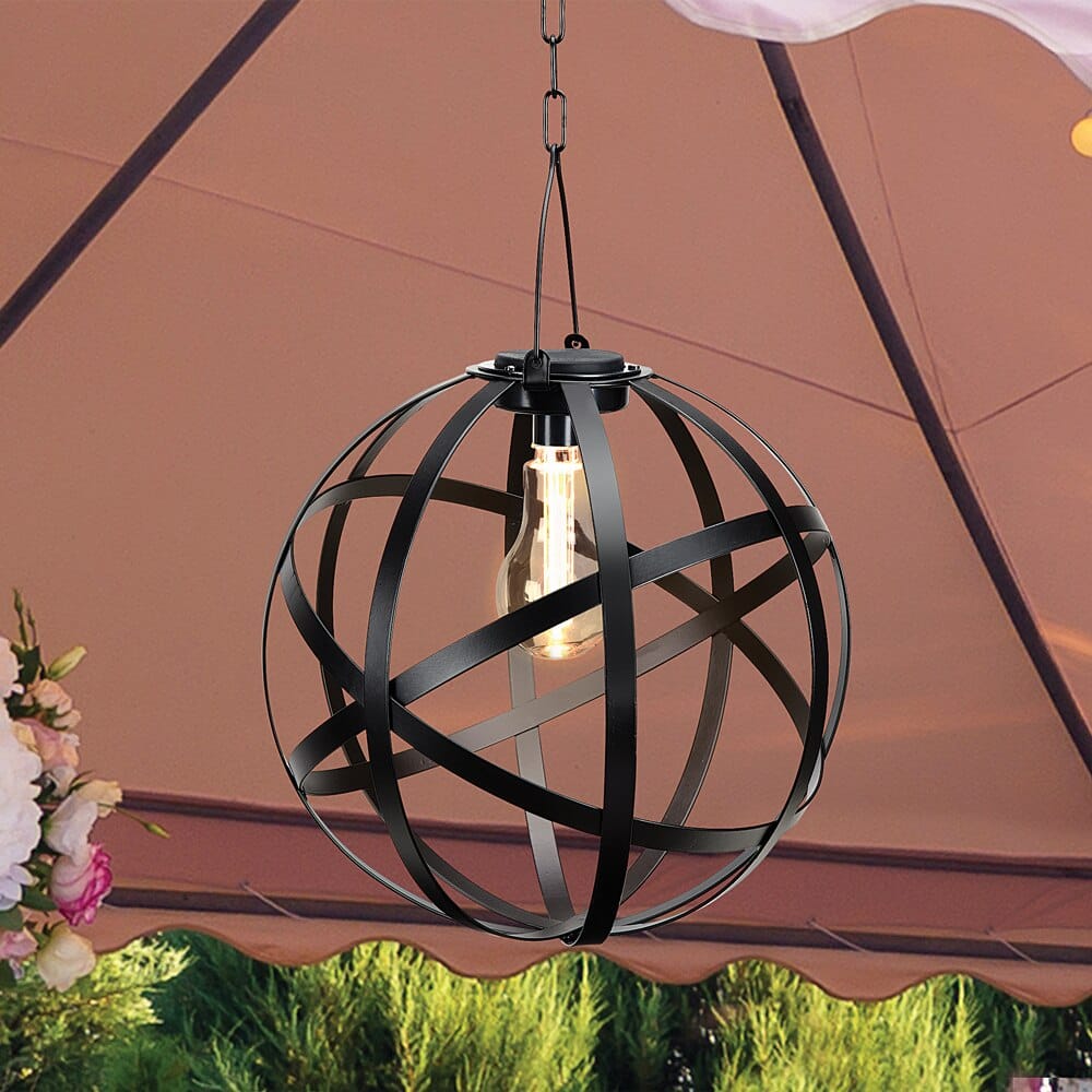 Outdoor Living Accents Indoor/Outdoor Pendant Light with Remote