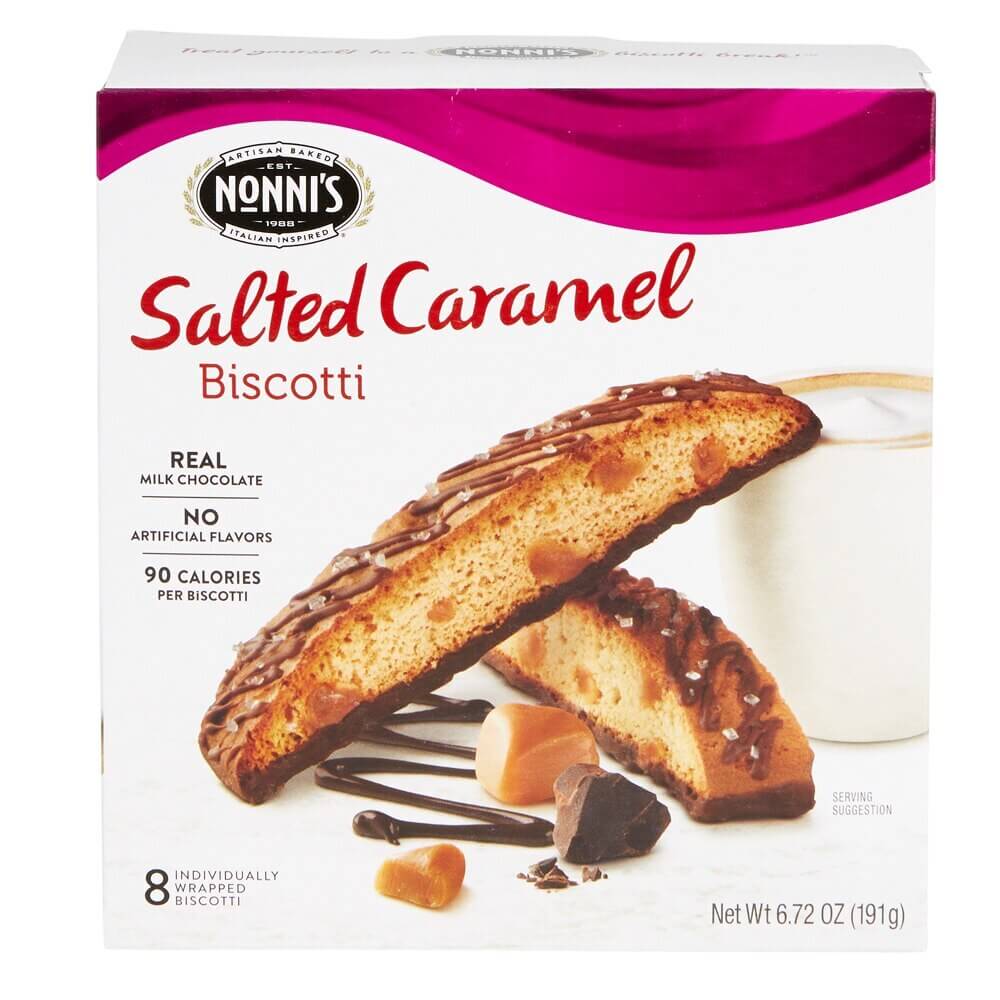 Nonni's Salted Caramel Biscotti, 6.72 oz