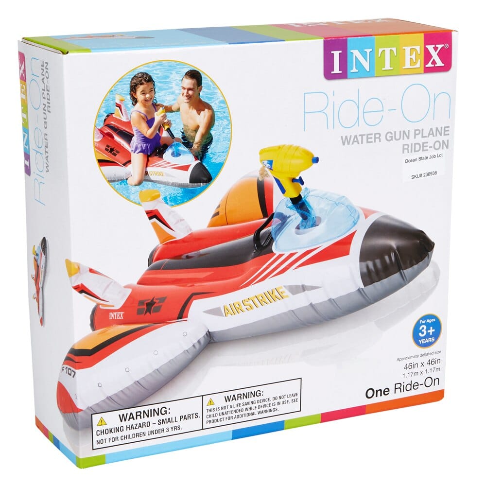 Intex Ride-On Water Gun Plane Float