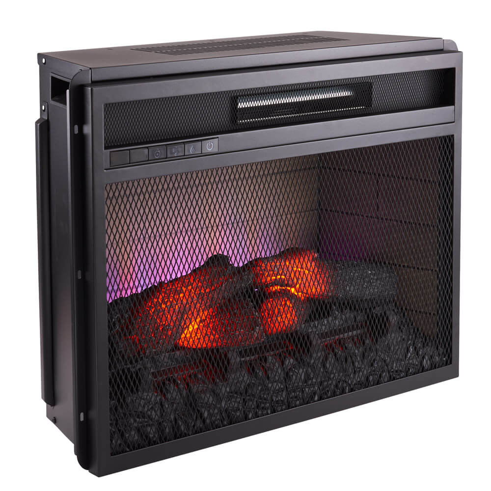 Electric Fireplace Heater Insert with Remote