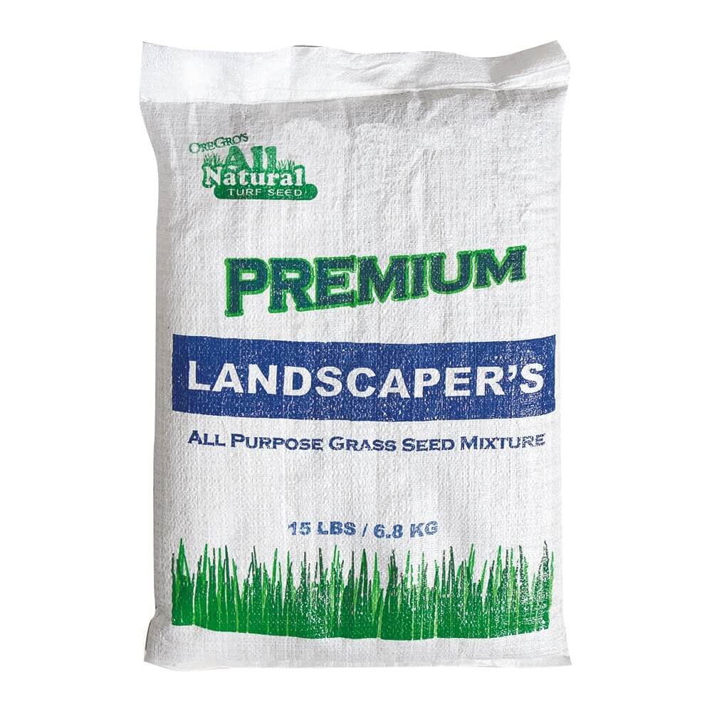 All Natural Premium Landscaper's All Purpose Grass Seed Mixture, 15 lbs