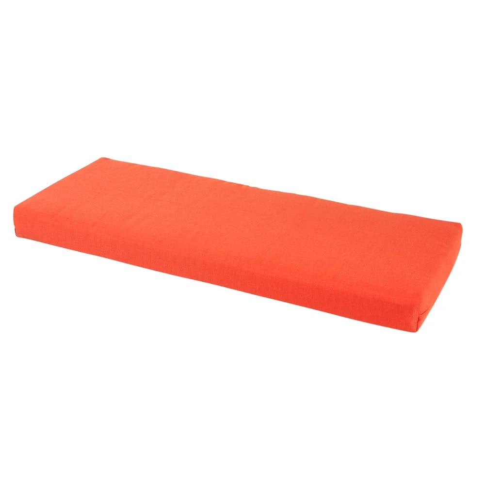 Outdoor Bench Cushion, Coral