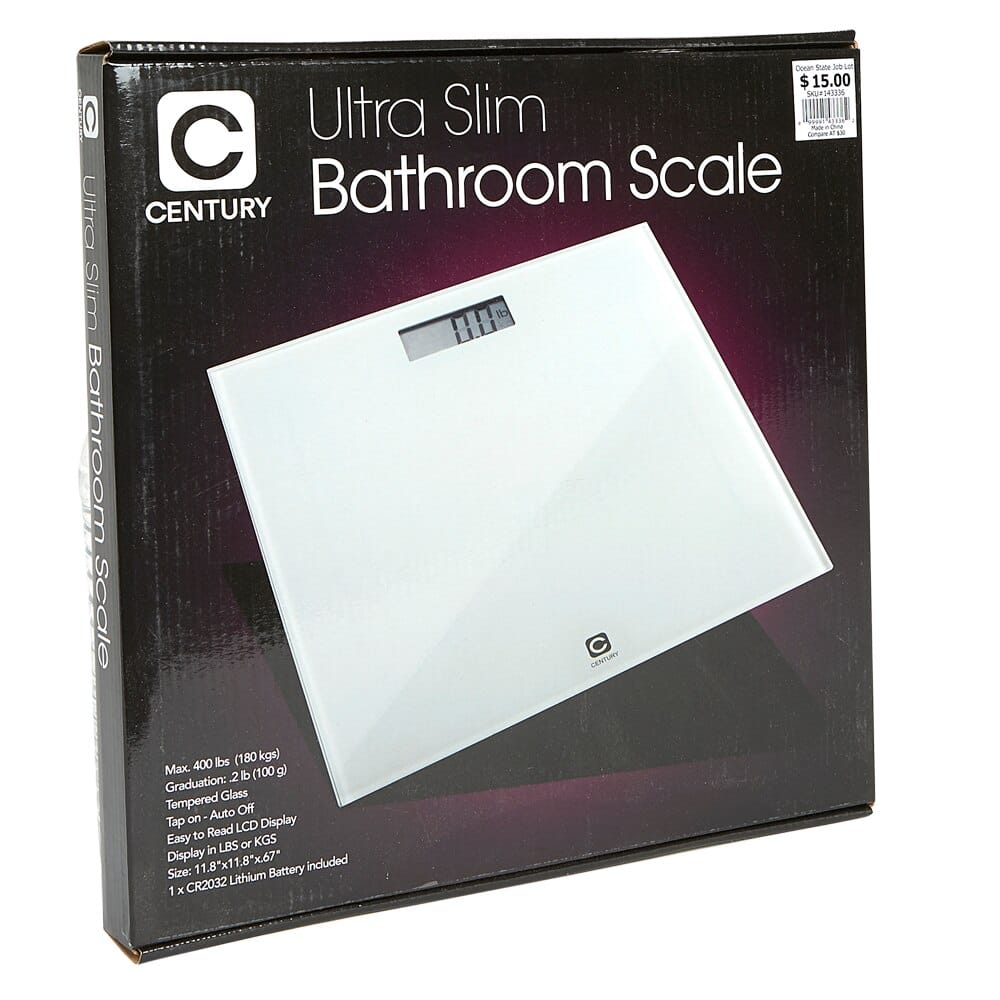 Century Ultra Slim Bathroom Scale