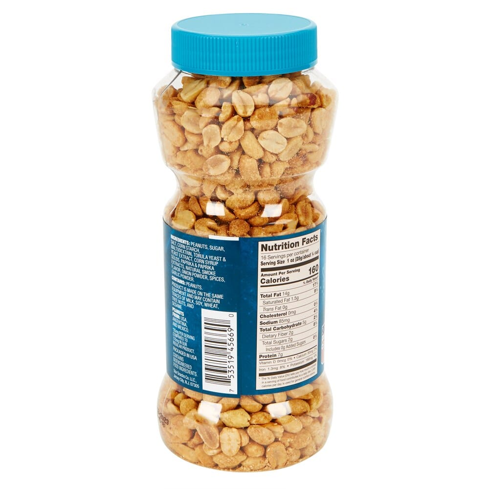 Imperial Nuts Dry Roasted Lightly Salted Peanuts, 16 oz