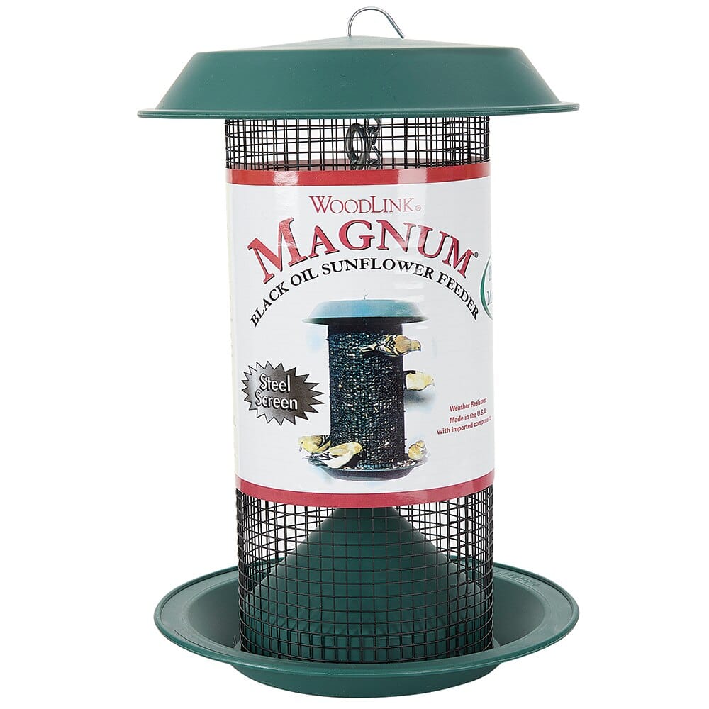 WoodLink Magnum Black Oil Sunflower Bird Feeder