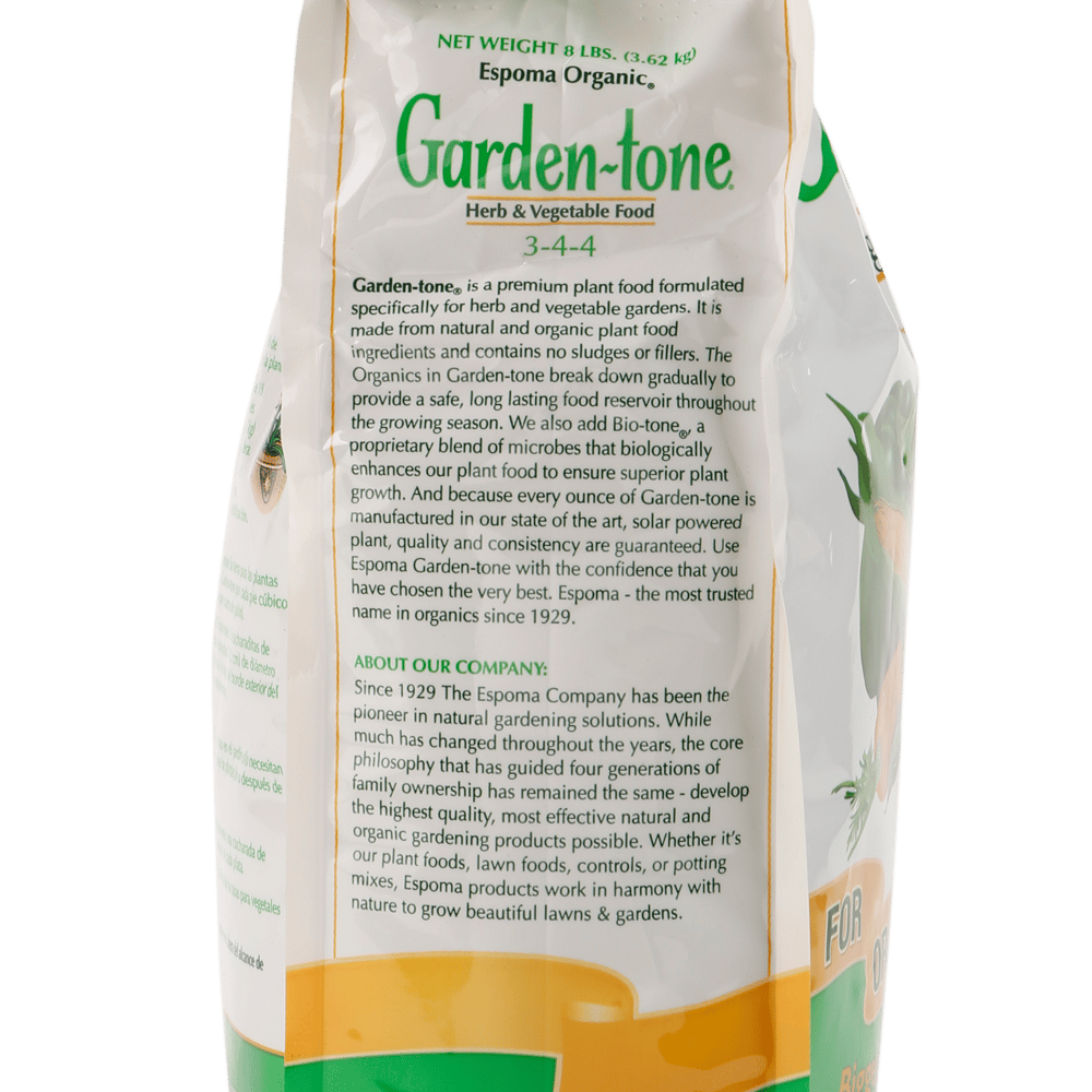 Espoma Organic Garden-Tone, 8 lb