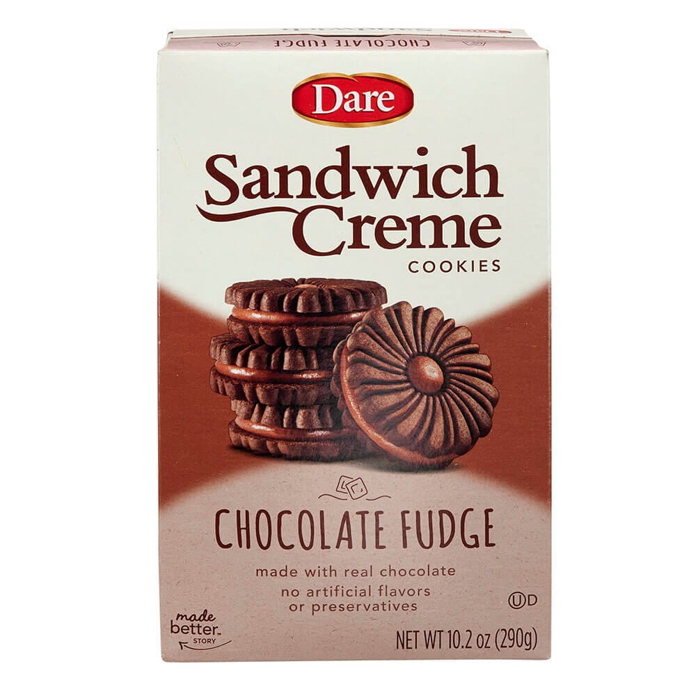 Dare Chocolate Fudge Cookies, 10.2 oz