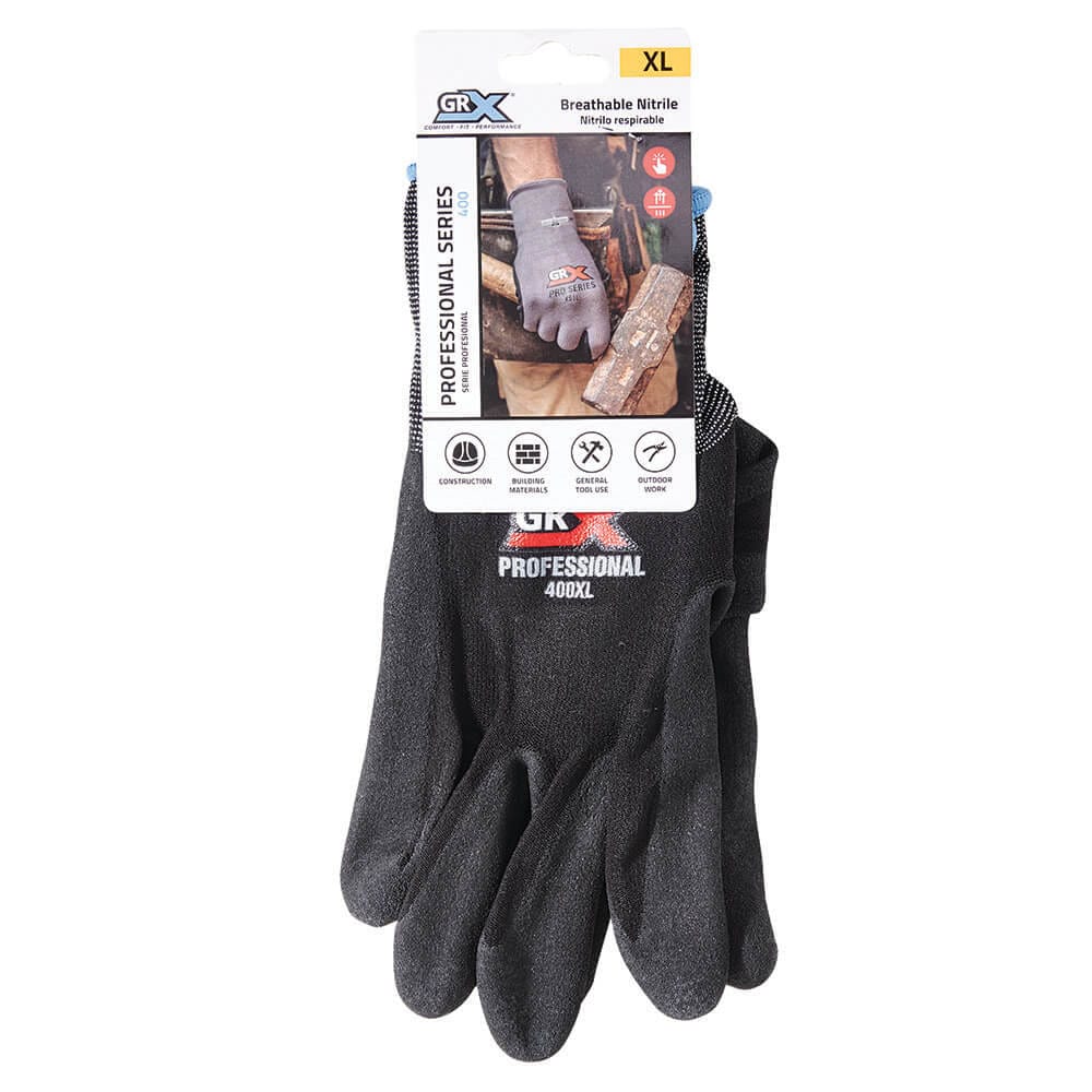 GRX Professional Series Nitrile Gloves, XL
