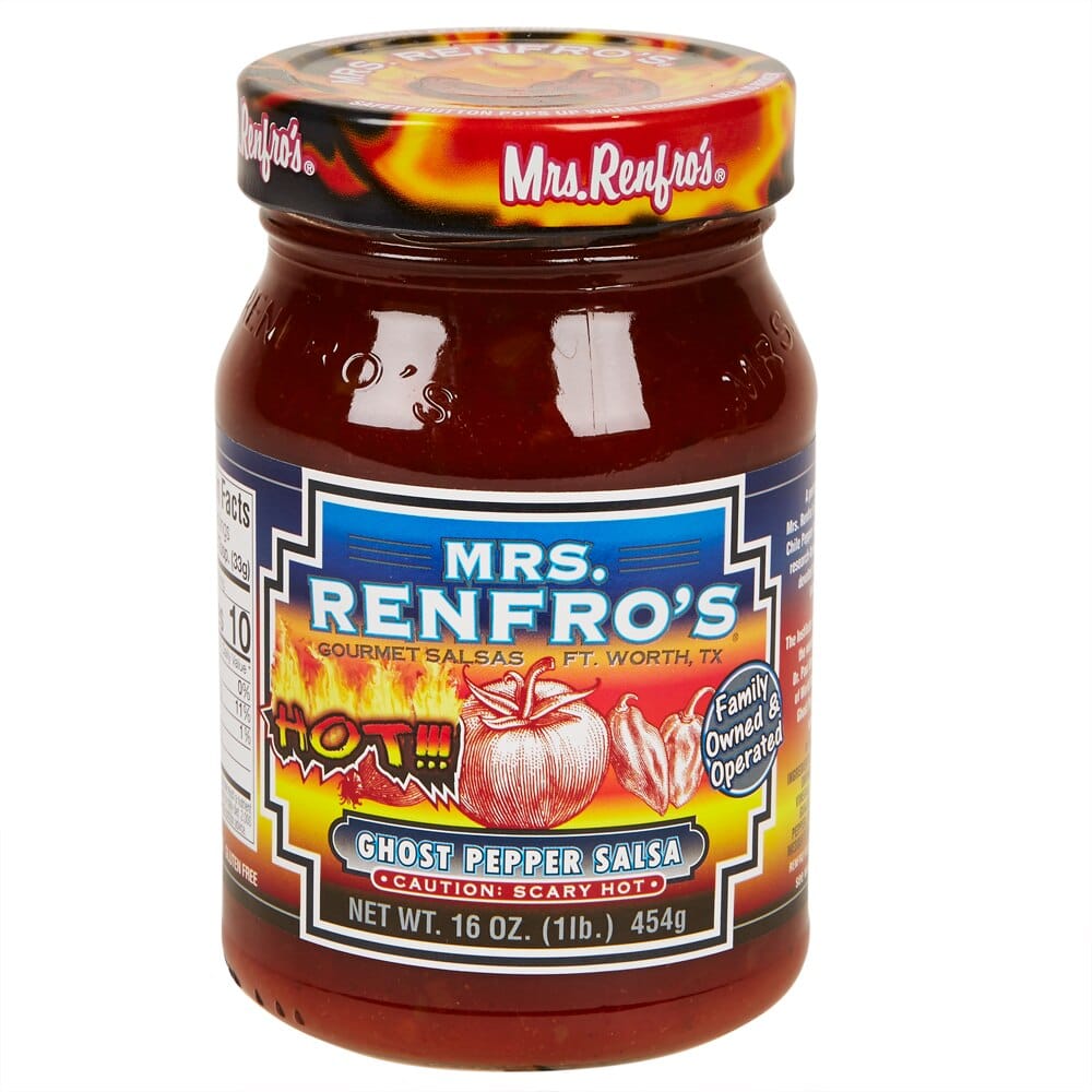 Mrs. Renfro's Ghost Pepper Salsa, 16 oz