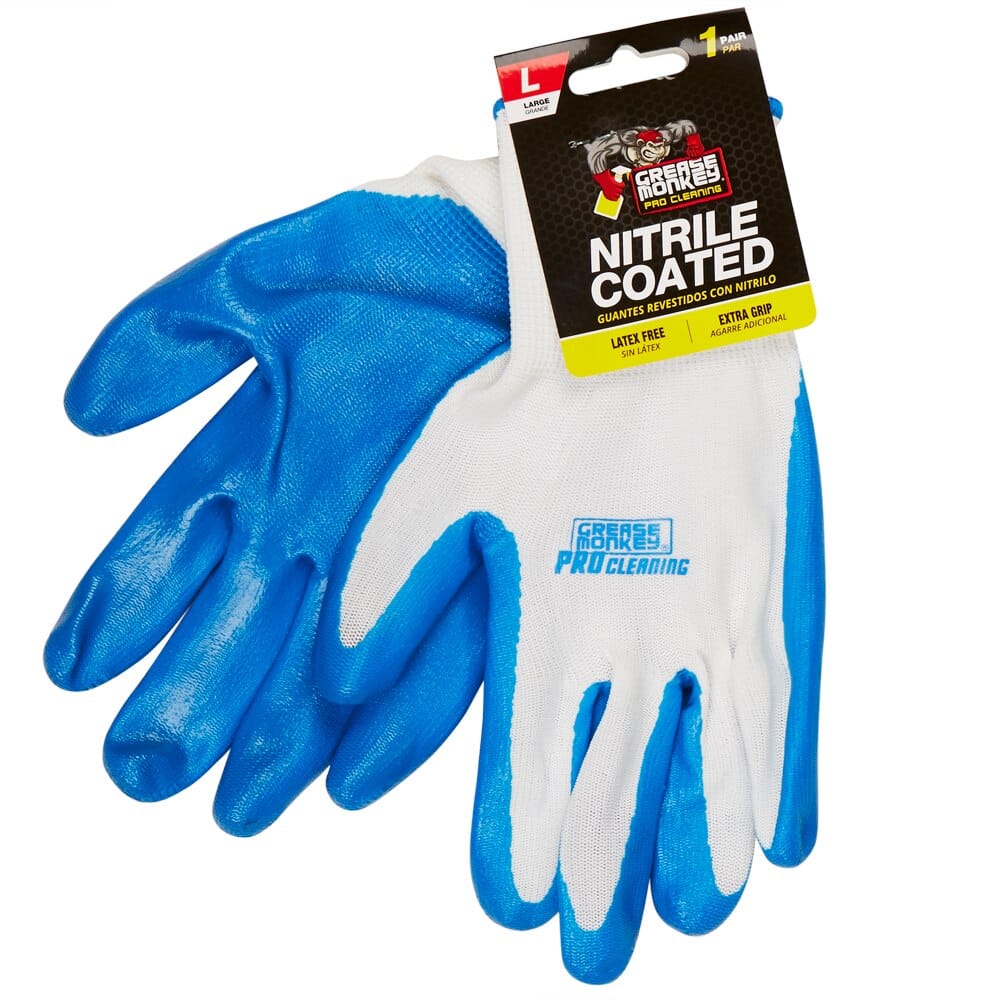 Grease Monkey Pro Cleaning Nitrile Coated Gloves