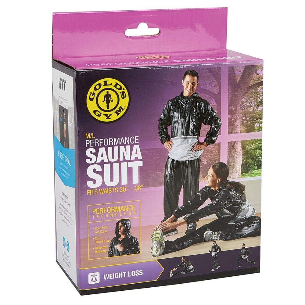 Gold's Gym Performance Sauna Suit, Medium/Large