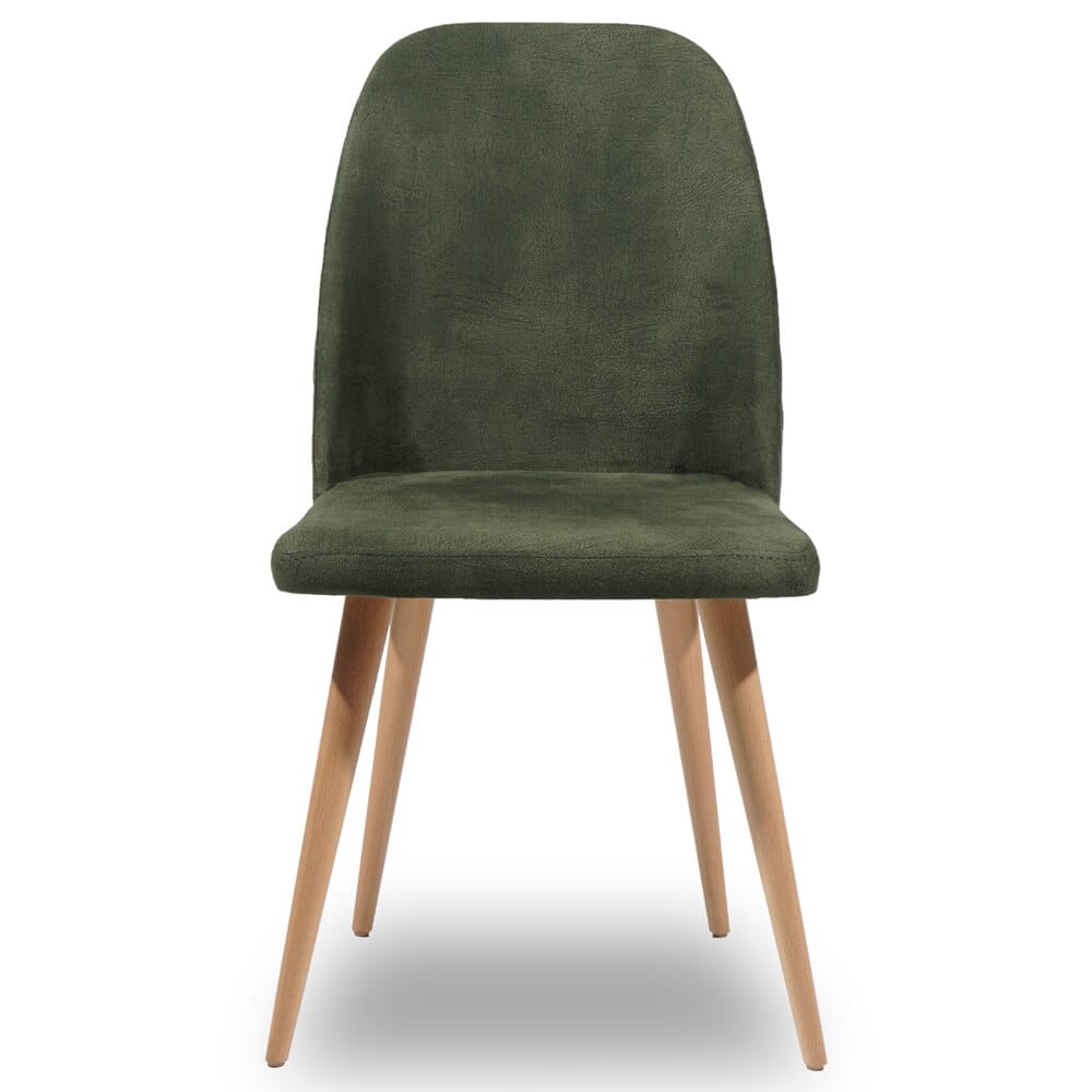 Melagio Diana Dining Chair, Seaweed, Set of 2