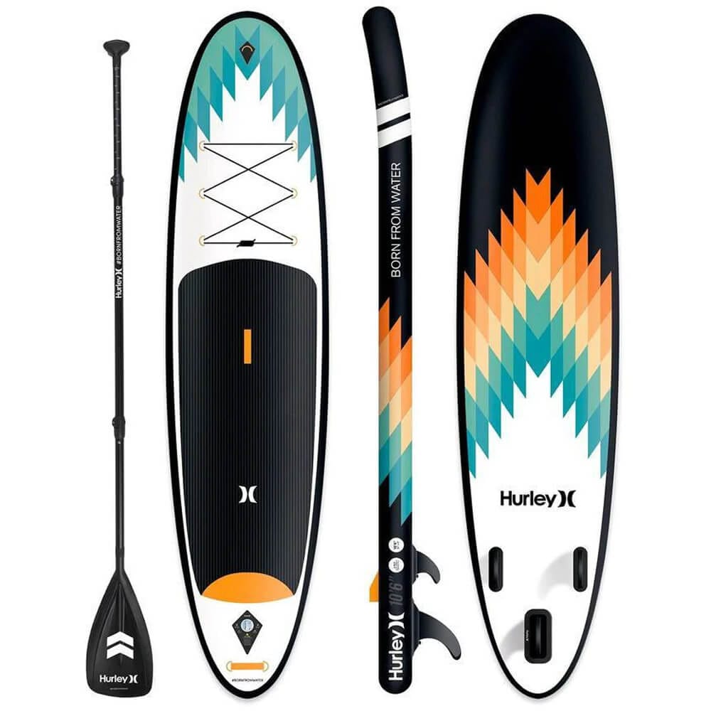 Hurley Advantage Outsider 10'6" Inflatable Stand Up Paddle Board Kit
