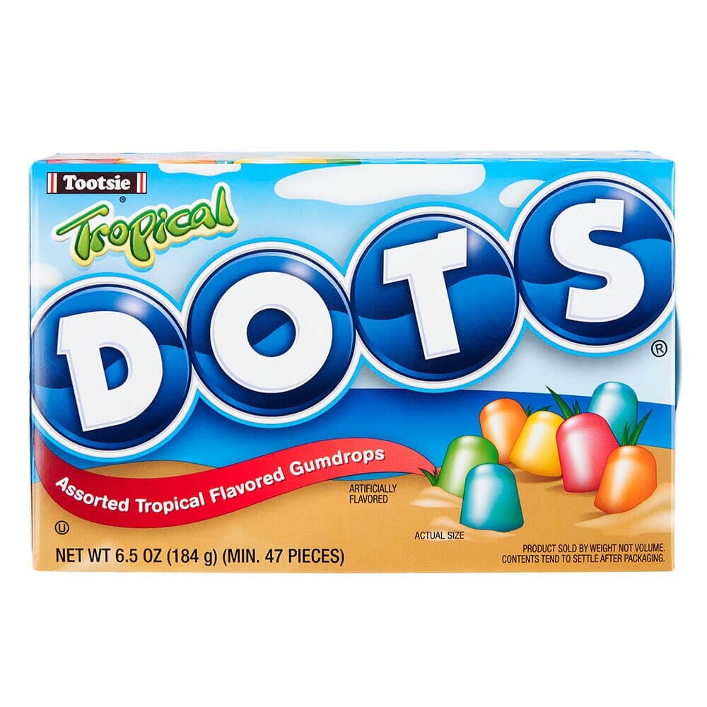 Tootsie Tropical Dots, 6.5 oz
