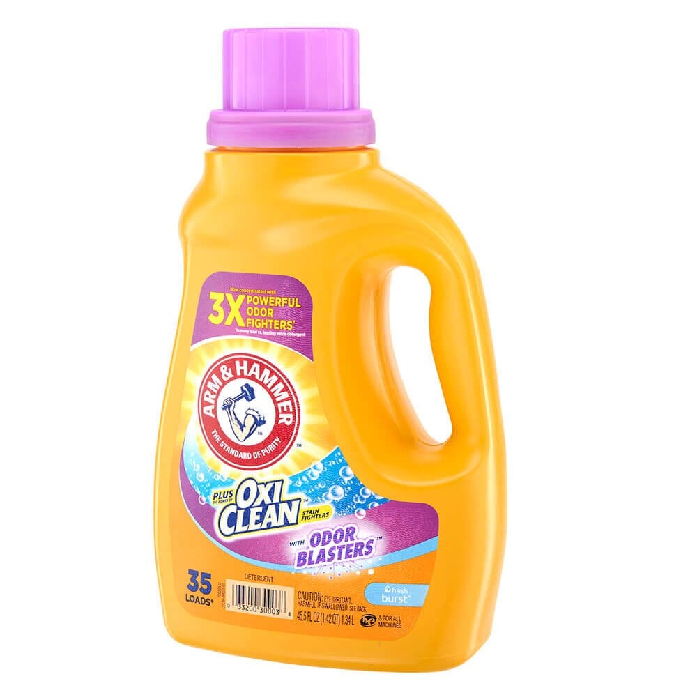 Arm & Hammer Plus Oxi Clean with Odor Blasters Detergent, 45.5 oz