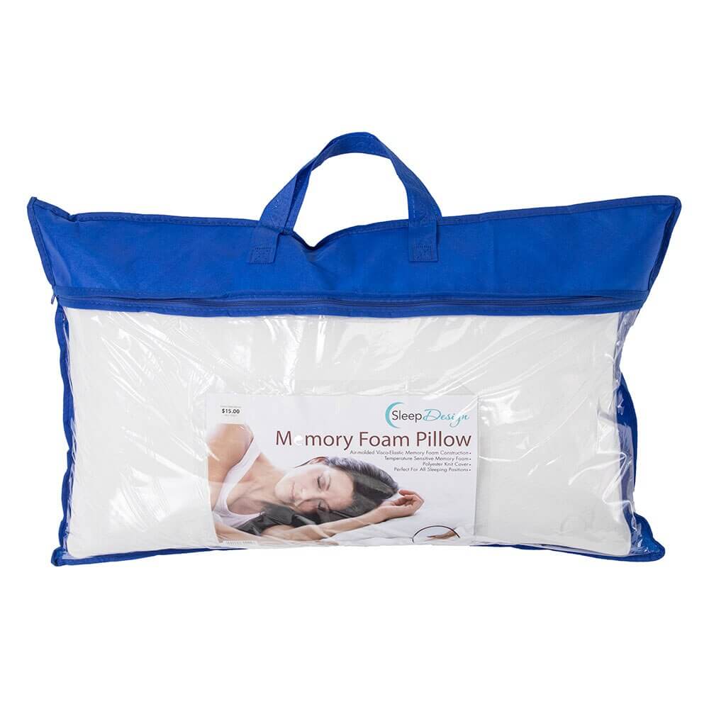 Sleep Design Temperature Sensitive Memory Foam Pillow