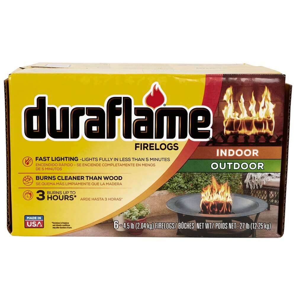 Duraflame Indoor/Outdoor Firelogs, 6 Count