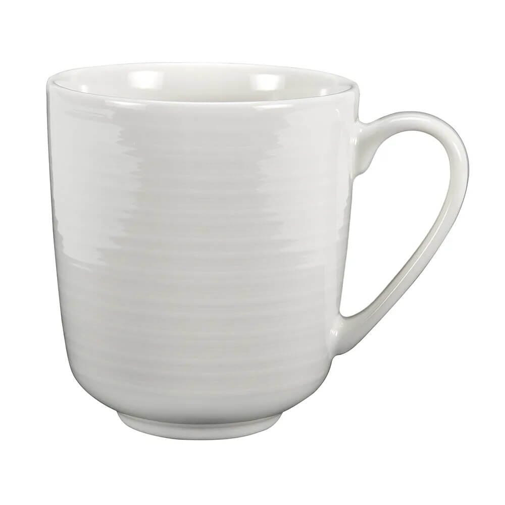 Oneida Porcelain Mugs, White, 36-Pack