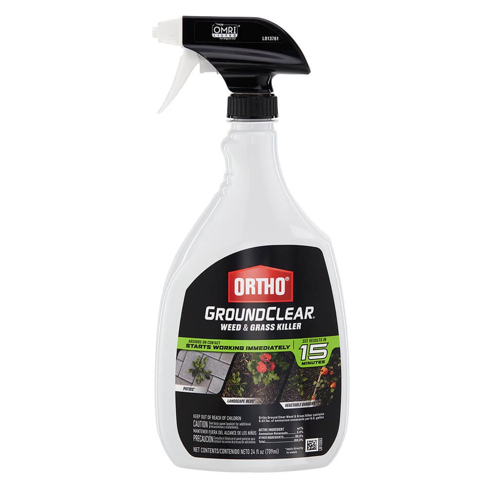 Ortho Ground Clear Weed and Grass Killer Spray, 24 oz